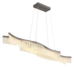 Globo 67348H - LED Пендел JULIET LED/35W/230V 3200K матов хром