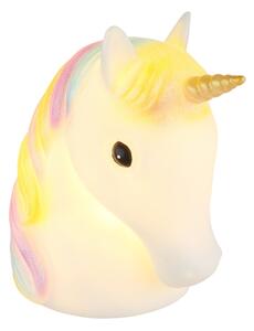 Globo 28052 - LED детска нощна лампа UNICORN LED/1W/USB/3xAA