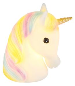 Globo 28052 - LED детска нощна лампа UNICORN LED/1W/USB/3xAA
