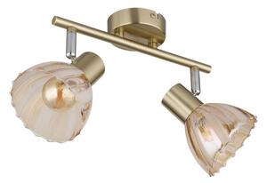 Globo 54315M-2 - Спот ZACHERY 2xE14/40W/230V златист