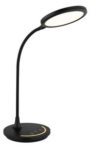 Globo 58483 - LED регулируема настолна лампа KENNY LED/12W/230V черна