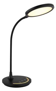 Globo 58483 - LED регулируема настолна лампа KENNY LED/12W/230V черна
