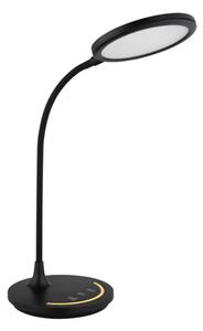 Globo 58483 - LED регулируема настолна лампа KENNY LED/12W/230V черна