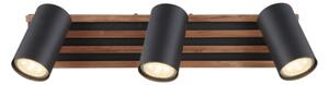 Globo 57909-3 - Спот KAYDEN 3xGU10/25W/230V черен