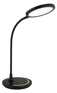 Globo 58483 - LED регулируема настолна лампа KENNY LED/12W/230V черна