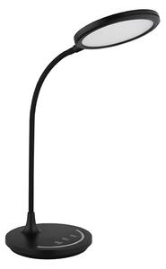 Globo 58483 - LED регулируема настолна лампа KENNY LED/12W/230V черна