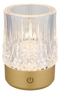 Globo 21044 - LED настолна лампа LIZZY LED/1W/5V 1200 mAh, златна