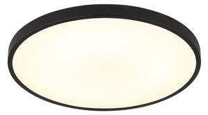Globo 41566-15S - LED Плафониера NIELSEN LED/15W/230V Ø 23 см черен