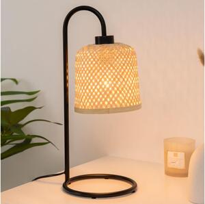 Atmosphera - Настолна лампа ALI 1xE27/25W/230V бамбук