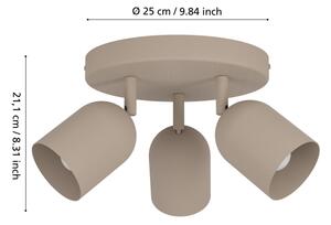 Eglo 44163 - Спот осветително тяло TILSTON, 3xE14/40W, 230V, бежово