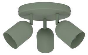 Eglo 44134 - Точково осветително тяло TILSTON 3xE14/40W/230V зелено