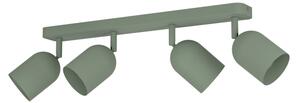 Eglo 44135 - Спотово осветително тяло TILSTON 4xE14/40W/230V, зелено