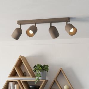 Eglo 44164 - Точково осветително тяло TILSTON 4xE14/40W/230V бежово