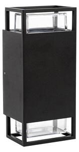 Prezent 28211A - Екстериорен аплик EVENTO 2xGU10/35W/230V IP54 черен