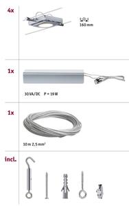 Paulmann 94107 - Комплект 4xLED/4,3W пълна кабелна система MAC 230V