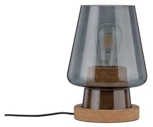 Paulmann 79736 - 1xE27/20W Настолна лампа IBEN 230V опушена
