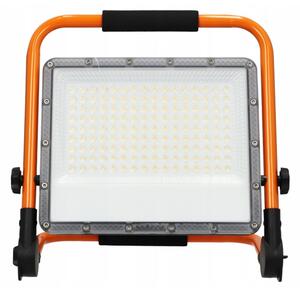 LED прожектор със стойка LED/100W/230V 4500K IP65 оранжев