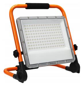 LED прожектор със стойка LED/100W/230V 4500K IP65 оранжев