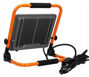 LED прожектор със стойка LED/100W/230V 4500K IP65 оранжев