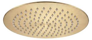 Кръгла душ глава REA JS-P014BG 25cm Brush Gold
