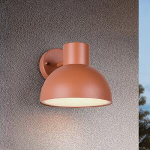 Trio Lighting Външна лампа Elbe, кайсия, алуминий под налягане, E27, Затъмняване, Оранжев, Алуминий, Скандинавски