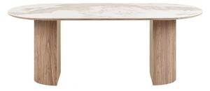 Трапезна маса с плот от имитация на мрамор 100x210 cm Athens – House Nordic