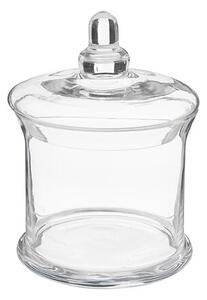 Буркан за бисквити 5five Fancy, Стъкло, 1 л, Прозрачен