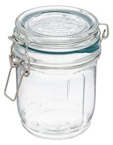 Буркани за консерви 5five Jarro, Стъкло, 0.5L, Прозрачни, Комплект 3 бр