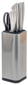 Блок за ножове 5five Silver Precision, Неръждаема стомана, 5 ножа и ножица