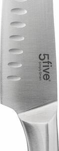 Нож Сантоку 5five Silver Precision, Неръждаема стомана, 31.7 cm