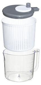 Центрофуга за салата 5five, Полистирен, 2.5L, Сива