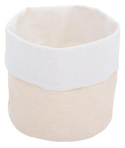 Кошница за хляб 5five Essentiels, Бежов текстил, Ø15 cm