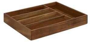 Органайзер за прибори 5five Tidy Smart, Акация, 26 x 35 cm