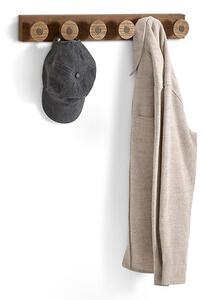 Закачалка за дрехи 5five Côme, 6 куки, Метал и дърво, 58 cm