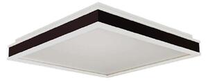 LED Плафониера LED/18W/230V 4000K 35x35 cm черен