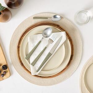 Комплект прибори за хранене Secret De Gourmet Susan, 16 части - Бежов