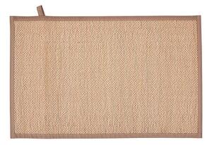 Бамбукова постелка за баня 5five Stemy, 50x80 cm - Бежов