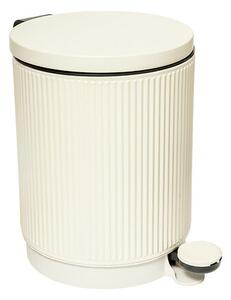 Кош за боклук 5five, Метал, 5L - Бежов