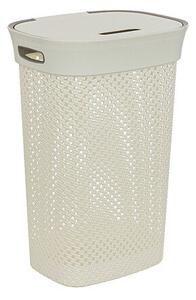 Кош за пране 5five, Полипропилен, 60L - Бял