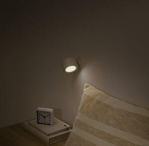 LED стенна лампа 5five, USB зареждане, 9.2 cm - Бял