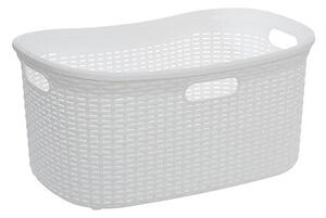 Кош за пране 5five, Полипропилен, 40L, Ратан ефект - Кафяв