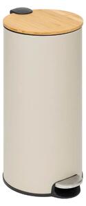 Кош за боклук 5five Modern Color, 30 L - Бежов / Метал