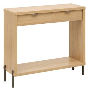 Конзолна маса 5five Alvo, MDF, Натурален беж, 92.5 cm