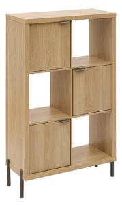 Етажерка с 6 отделения и 3 врати 5five Alvo, MDF, 116.5 cm, Бежова