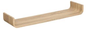 Стенна полица 5five Fixy, Извита, MDF, 80 cm, Бежова