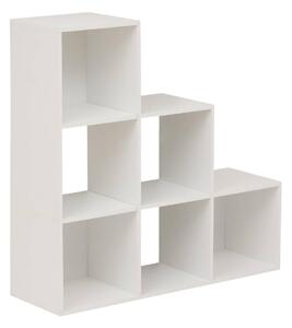 Стълбовиден рафт 5five Mix'n Modul, MDF, Бял, 102 cm