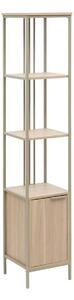 Етажерка с врата 5five Duna, MDF, 176 cm, Пясъчен