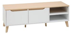 ТВ шкаф 5five Luma, MDF, Бял, 120 cm