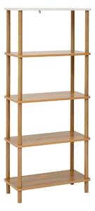 Етажерка 5five Côme, 5 нива, MDF, 141.5 cm, Кафява