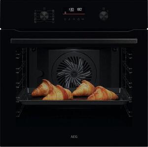 AEG NBA5P43AK SurroundCook със SteamBake Фурна за вграждане Черна